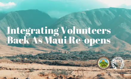 Bring Volunteers Back in to Your Nonprofit as Maui Re-opens