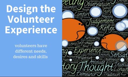 Design the Volunteer Experience