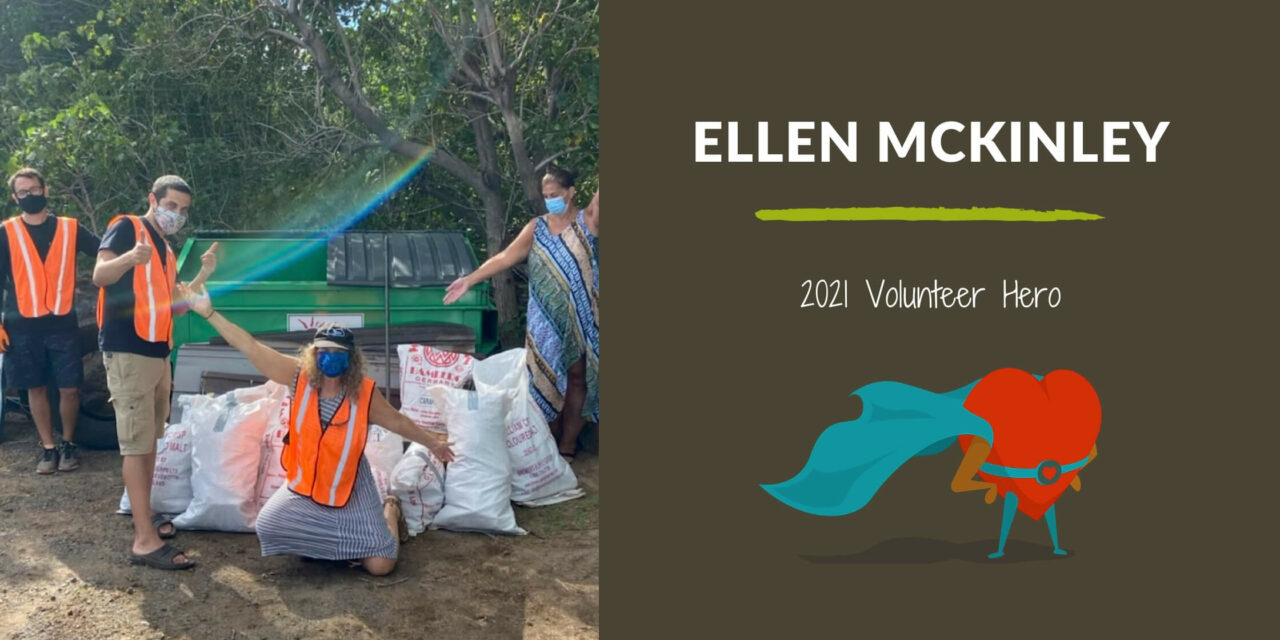 Ellen McKinley — 2021 Volunteer Hero