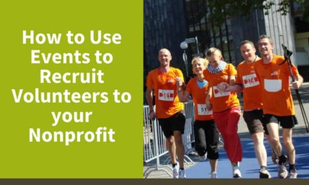 How to Use Events to Recruit Volunteers to your Nonprofit