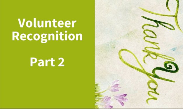 Volunteer Recognition Part 2