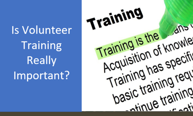 Is Volunteer Training Really Important?