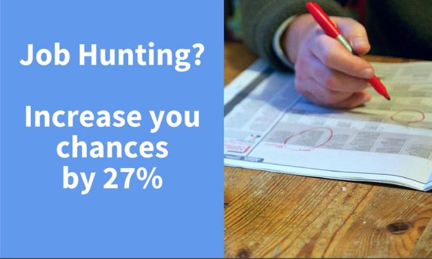 Job Hunting? Increase your chances by 27%