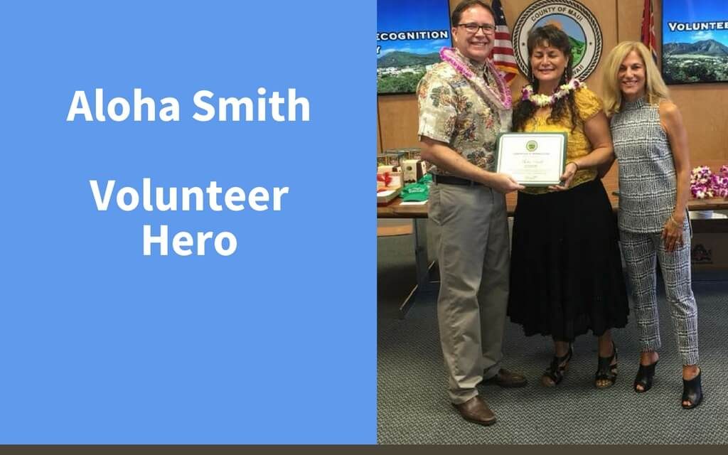 Aloha Smith, Volunteer Hero