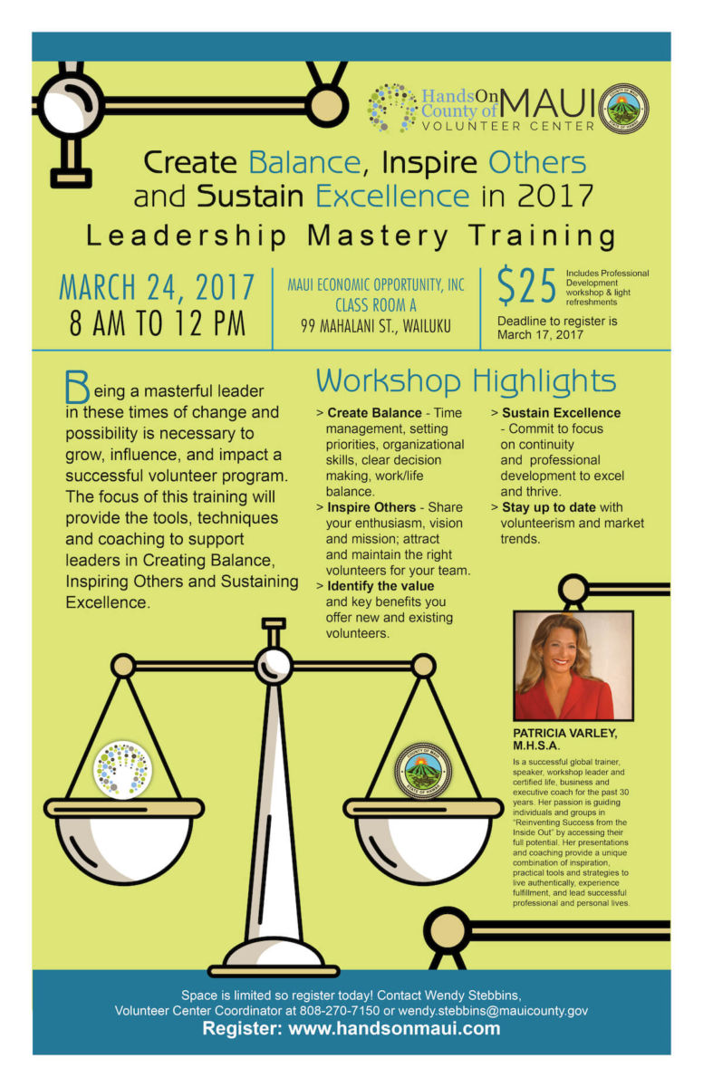 Leadership Mastery Training 2017 Poster