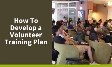 How to Develop a Volunteer Training Plan