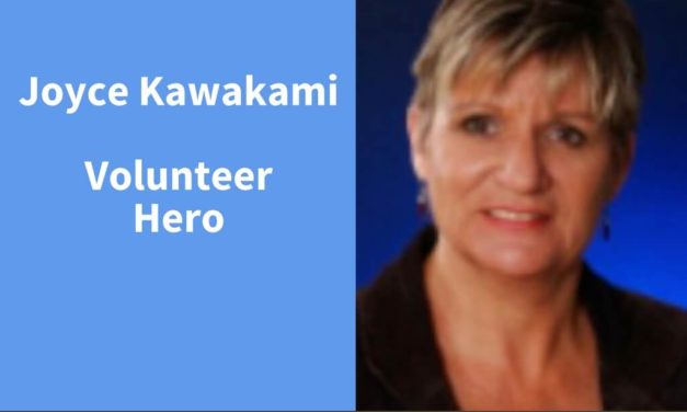 Joyce Kawakami, Volunteer Hero