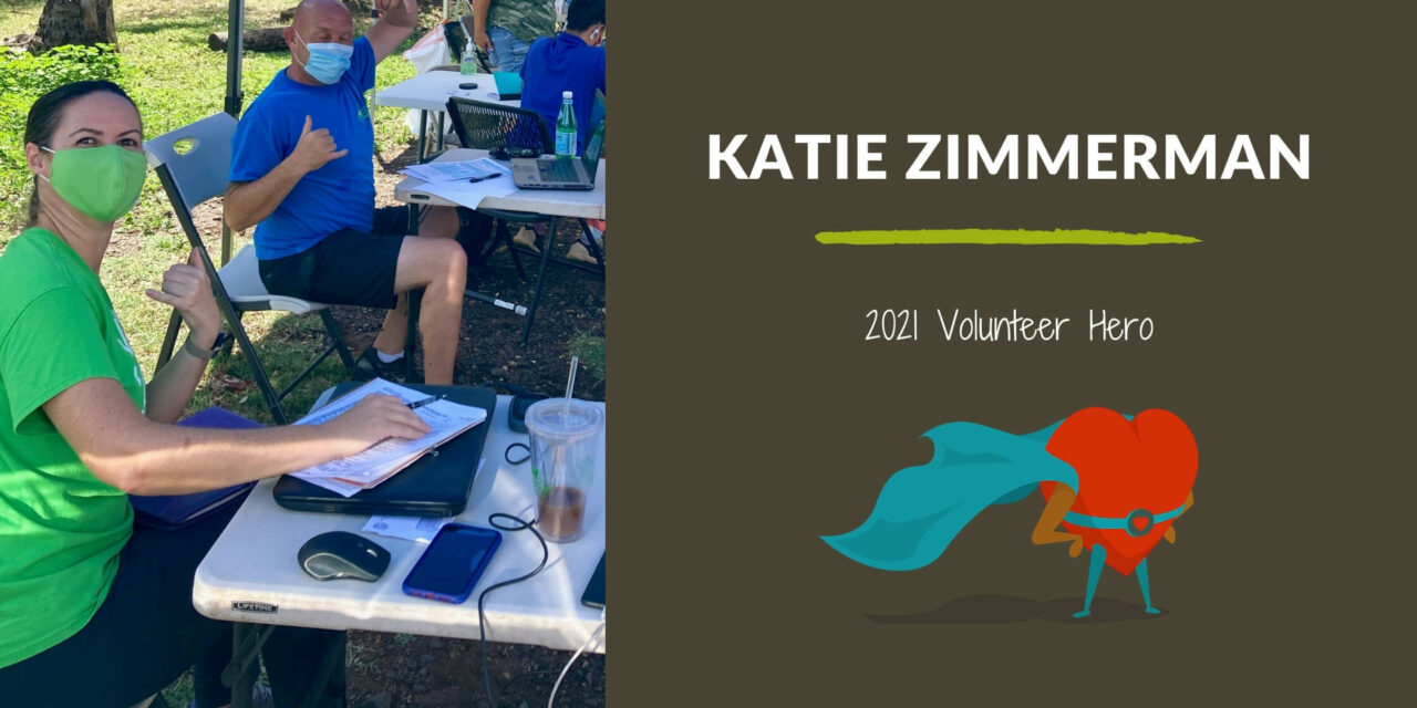 Katie Zimmerman — 2021 Volunteer Hero