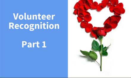 Volunteer Recognition Part 1